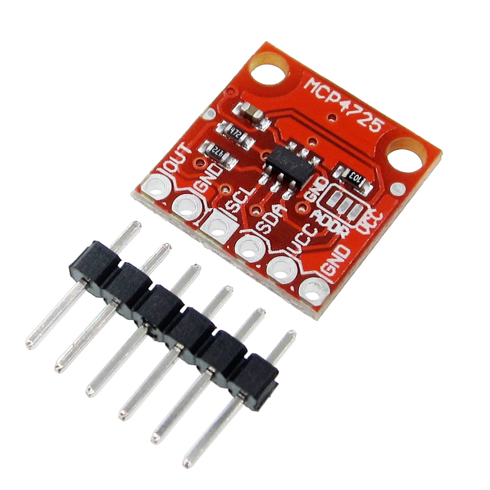 10 шт./лот MCP4725 I2C DAC Breakout модуль макетная плата CJMCU MCP4725|Интегральные схемы| |