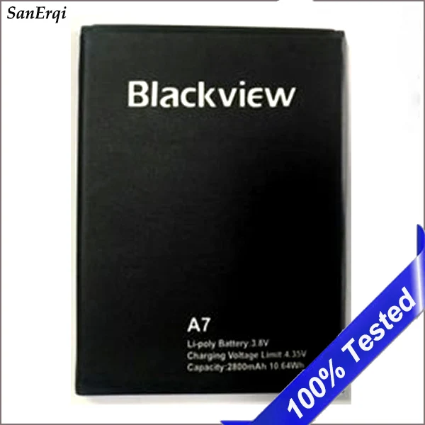 Аккумулятор для Blackview A7 2800 мАч для Blackview A7 pro Batterie Bateria SanErqi