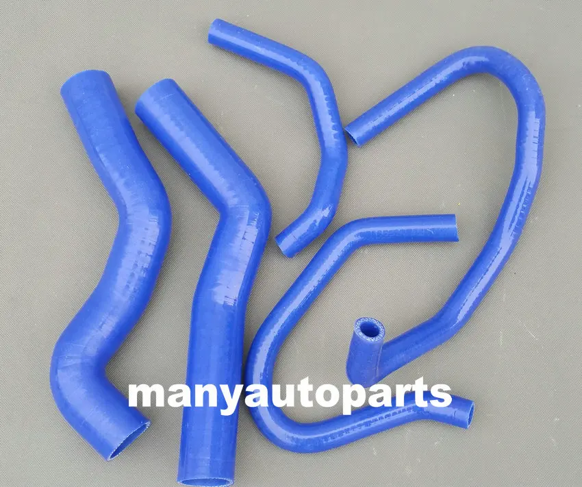 Blue silicone radiator heater hose for Prado KZJ120 KZJ120R 3.0TDi 1KZ