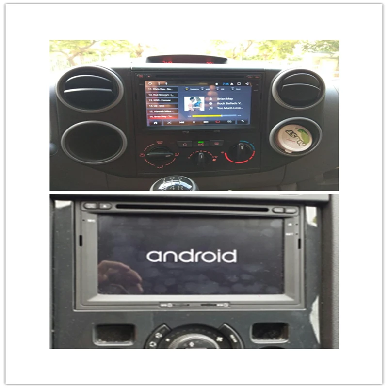 Discount Octa Core Android 9.0 Car Radio DVD GPS Navigation Multimedia Player For Citroen Berlingo/Peugeot 3008/5008 Partner Auto Stereo 1