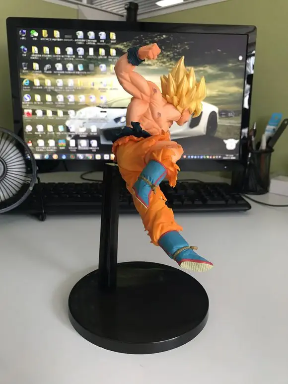 Dragon Ball Z Super Saiyan Son Gokou Vs. Freeza производитель спичек полная мощность фигурка модель