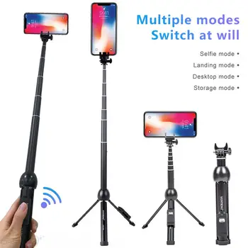 

Selfie Stick Bluetooth Remote Control 360 Degree Adjustable Selfie Tripod Rotation Phone Holder For iPhone X 8 Plus 7 Samsung