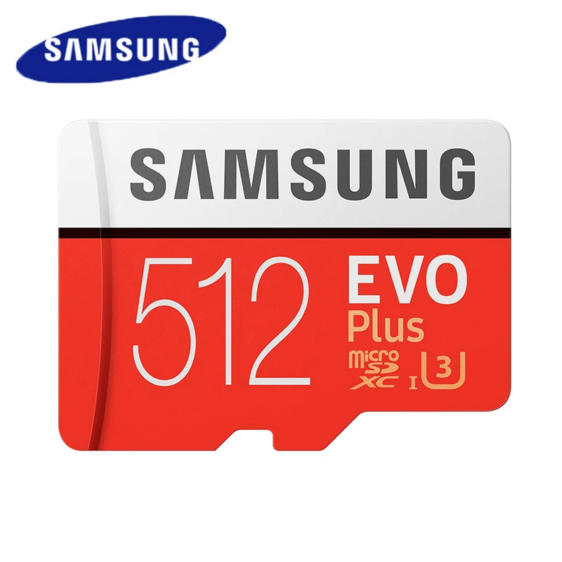 SAMSUNG 64 GB карта памяти 128 Гб Micro SD Card 256 GB 512 GB SDXC карт флэш-памяти 32 Гб SDHC U1 U3 Class 10 UHS-I EVO Plus 100 МБ/с