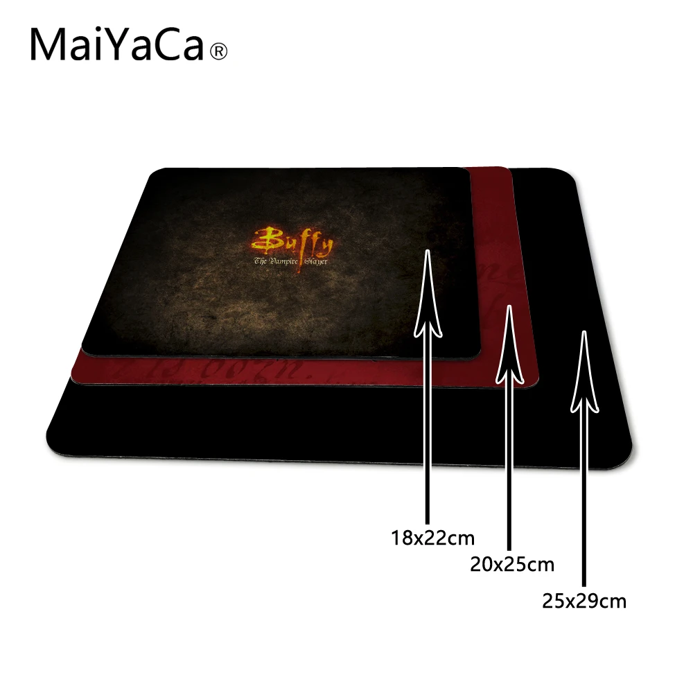 MaiYaCa buffy the vampire slayer New Arrivals Mouse Pad Computer aming  Mouse Pads Not Overlock Mouse Pad