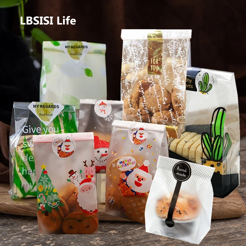 Lbssisi Life 100 шт. печенья сумочка для конфет сумки подставка украшения