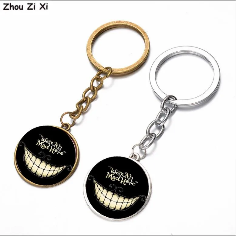 

We are all mad here time jewel key chain Toys