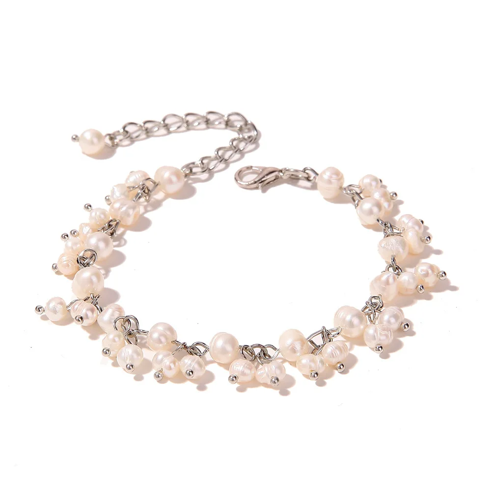 Buy New fashion ladies natural pearl bracelet European