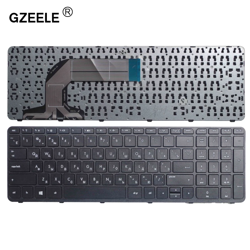 

GZEELE RU Russian Keyboard FOR HP Pavilion 17-e107sr 17-e108sr 17-e109sr 17-e110sr 17-e026er 17-e026sr 17-e030er 17-e031sr frame
