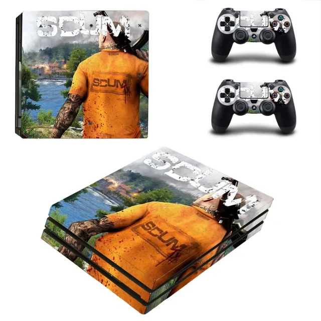 SCUM PS4 Pro Skin Sticker Decal for Sony PlayStation Console and Controller PS4 Pro Skin Sticker Vinyl _ - AliExpress Mobile