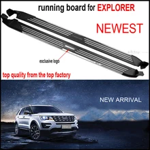 New arrival for Ford Explorer 2016 2017 2018 running board side step side bar,TOP quality,ISO9001 factory.Asia free shipping .