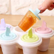 Дельфин креативный мульти-ванночка для мороженого ледяная присоска крутая Сделай Сам формовочная коробка морозильные коробки ледяные поп-формы