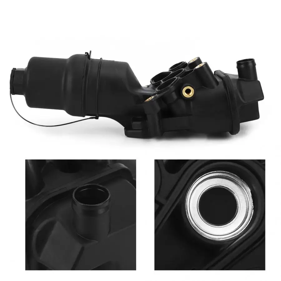 Engine Oil Filter Housing Assembly 06F115397H 06F115397H 06F115397J 06F15397J for Audi Gas Fuel Gasoline Oil Filter