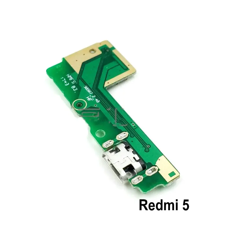 Micro USB зарядное устройство гибкий кабель порт плата с микрофоном модуль для Xiaomi Redmi 5 5plus 5A Note 5 5A