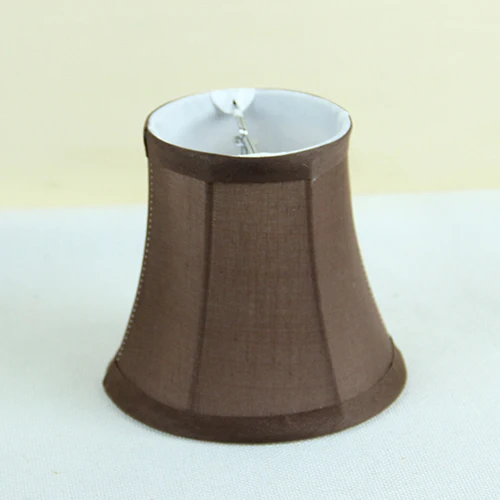 Aliexpress Chocolate Brown Fabric Wall Lamp Shades Covers Chocolate Brown Fabric Wall Lamp Shades Covers Modern Chandelier Mini Shade Clip On