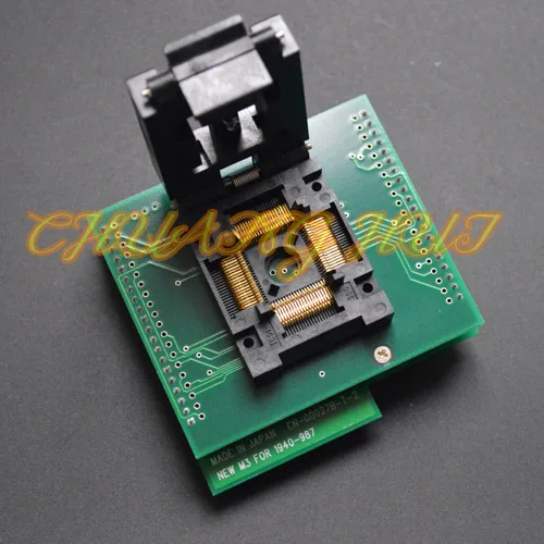 

Detect ME36049HF-1515 Programmer Adapter CN-00027B-T-2 Adapter ic socket TQFP80 QFP80 to DIP40 Programmer Adapter