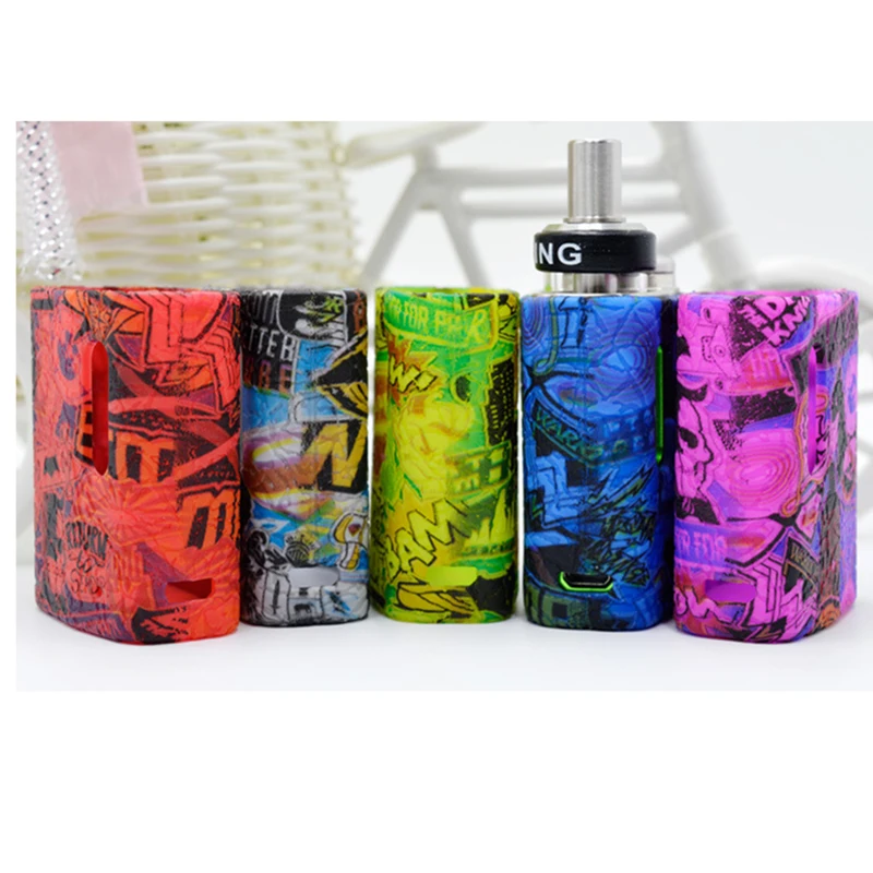 

2pcs Colorful Decorative Protection Sleeve Cover Skin Silicone Case for Eleaf Istick Pico Baby