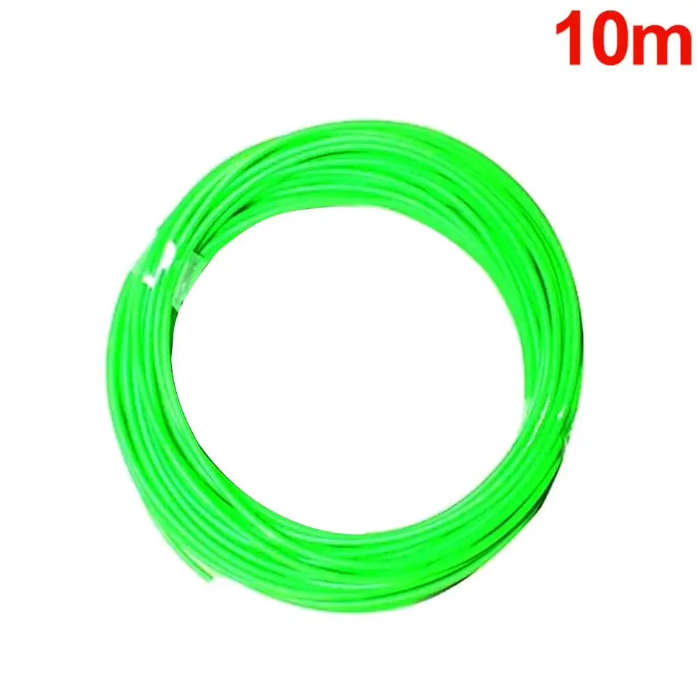 Новинка, хит, 10 м, 1,75 мм, цветная печатная нить, моделирующая, стереоскопическая, для 3D-принтера, ручка 99 - Цвет: Зеленый