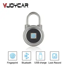 Portable Smart Bluetooth Fingerprint Lock Waterproof Keyless Padlock Anti-theft System IOS Android APP Control Door Cabinet Lock Portable Smart Bluetooth Fingerprint Lock Waterproof Keyless Padlock Anti-theft System IOS Android APP Control Door Cabinet Lock