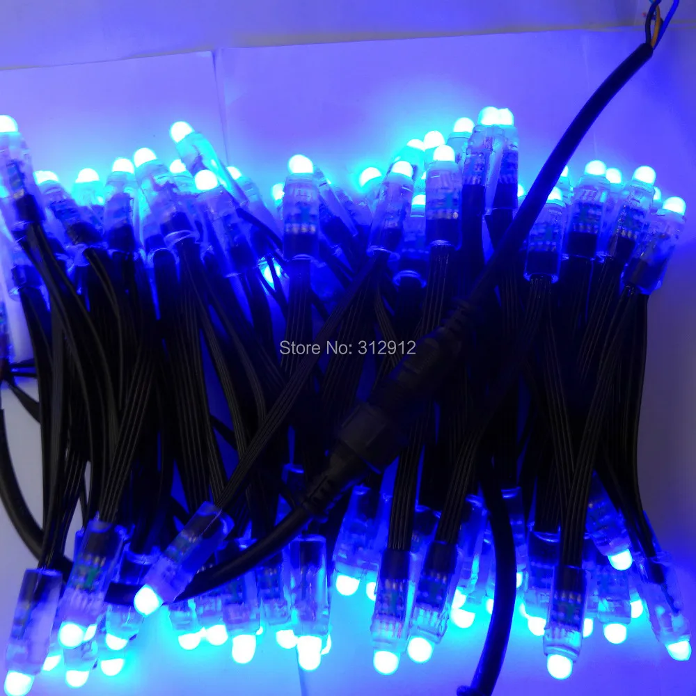12 В постоянного тока 100 узлов/нитка узлы RGB разбрасывания номинал IP68 24 Вт