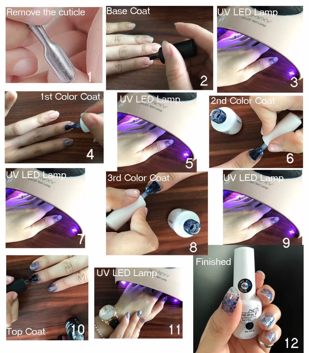 how to use gel nail polish