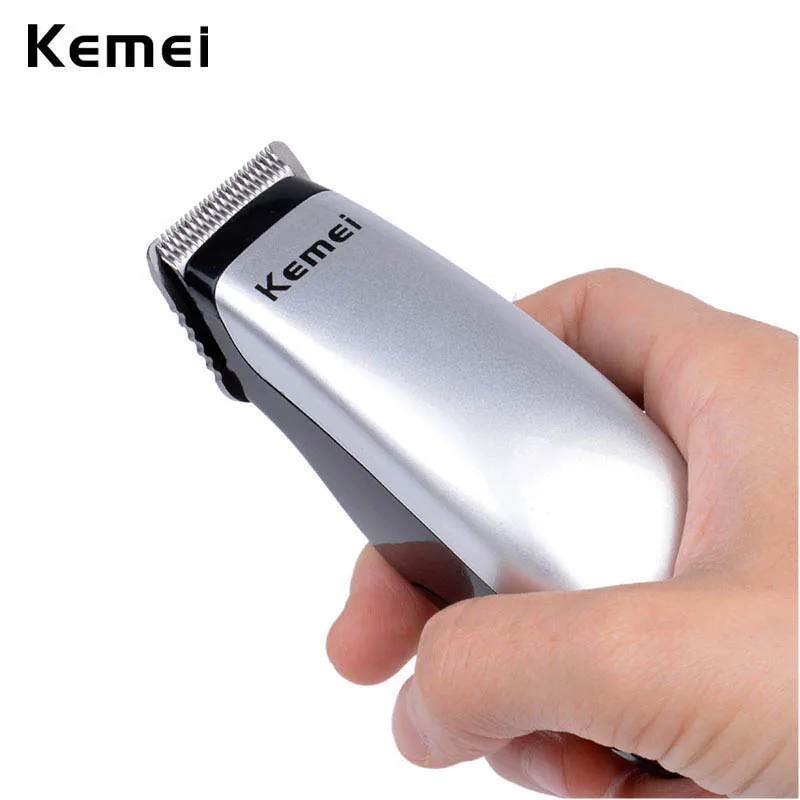 Kemei дизайн электрическая машинка для стрижки волос мини машинка для стрижки волос борода Парикмахерская Бритва для мужчин стильные инструменты KM-666