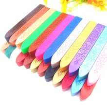 B) 9*1.1*1.1cm Sealing Wax Coloured Wax Sticks Choose Colour Silver Gold Red Green Blue White seal stamp use sealing wax sticks