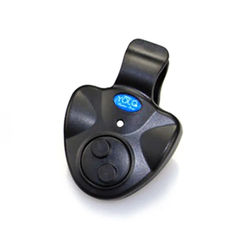Vara de Pesca Alerta de Luz Eletrônico do Finder Preto Universal Alarme Som Led Clip on Pesca Rod 2016 s 5 Esporte e Lazer