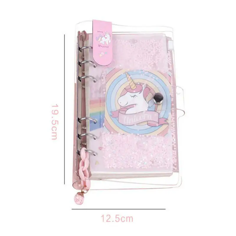 

Kawaii Unicorn Notebook School Supplies Cute Pink Book Stationery Mini Office Originality Dedicated Exercise Book