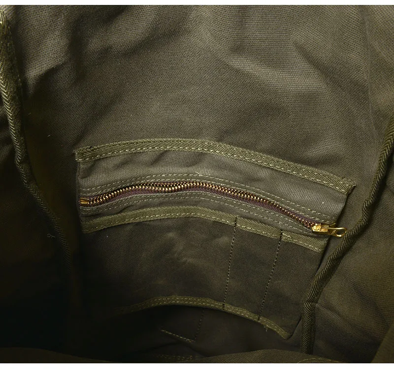 Grande capacidade mochila de viagem da lona