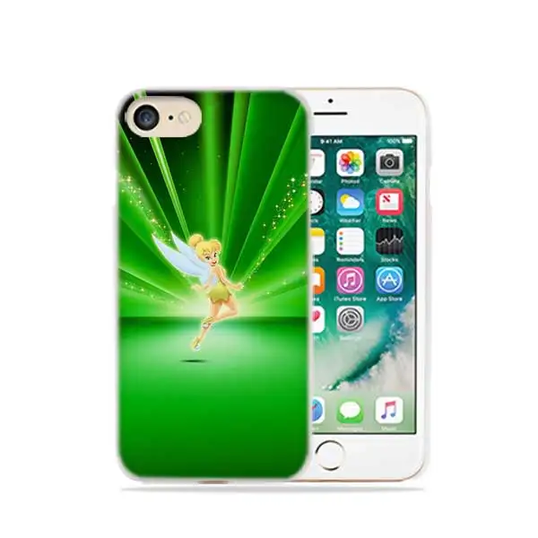 PlusPeter Pan Wendy Tinkerbell модный прозрачный чехол для iPhone XI R XS Max XR X 4S 5s SE 6 6s 7 8 Plus - Цвет: 012