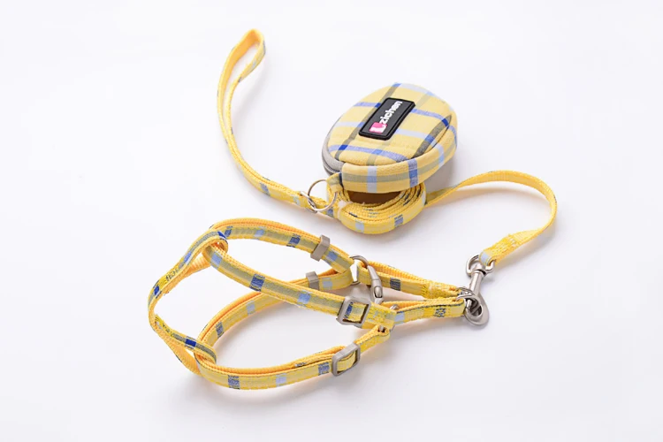 Adjustable Small Pet Cat Leash Harness Set Soft Kitten Rope Cute Princess Dog Leash Yorkies Pomeranian Doggie Puppy Collars