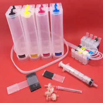 

YOTAT 200ML tank CISS ink cartridge T1271 T1272 T1273 T1274 for Epson NX625 WorkForce 630 635 60 840 545 648 845 WF-3520 WF-3540