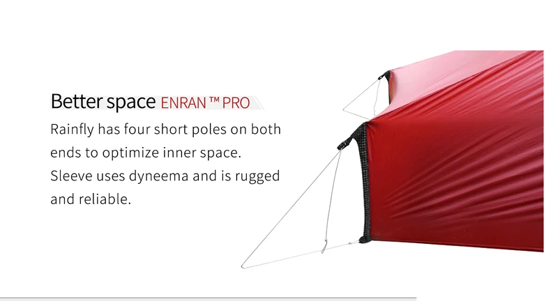 The Free spirts TFS Enran Pro сверхлегкий тент 10D bothside с силиконовым покрытием для 1 человека на открытом воздухе для походов и кемпинга 3/4 сезонная палатка