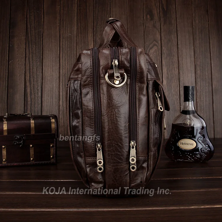 Portable Cuir Bureau Ordinateur En Hommes Luxe Messager Color Coffee Véritable D'affaires Porte De Portefeuille documents Sac rdCxBeo