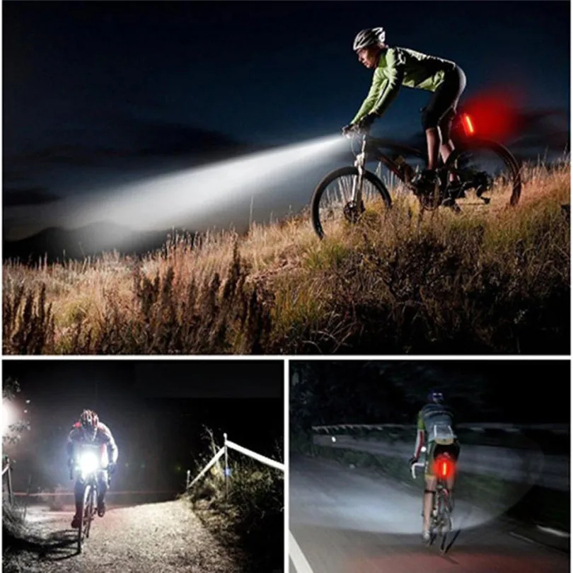 Bike Bicycle light Set USB Rechargeable LED Front Light +Rechargeable Tail Rear Lamp with Bicycle rear light new A30 Bike Bicycle light Set USB Rechargeable LED Front Light +Rechargeable Tail Rear Lamp with Bicycle rear light new A30