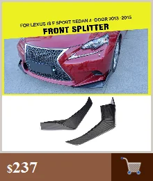 Углеродное волокно авто задний багажник спойлер крыло для Lexus IS F 2013 IS IS250 IS300 IS350 2013