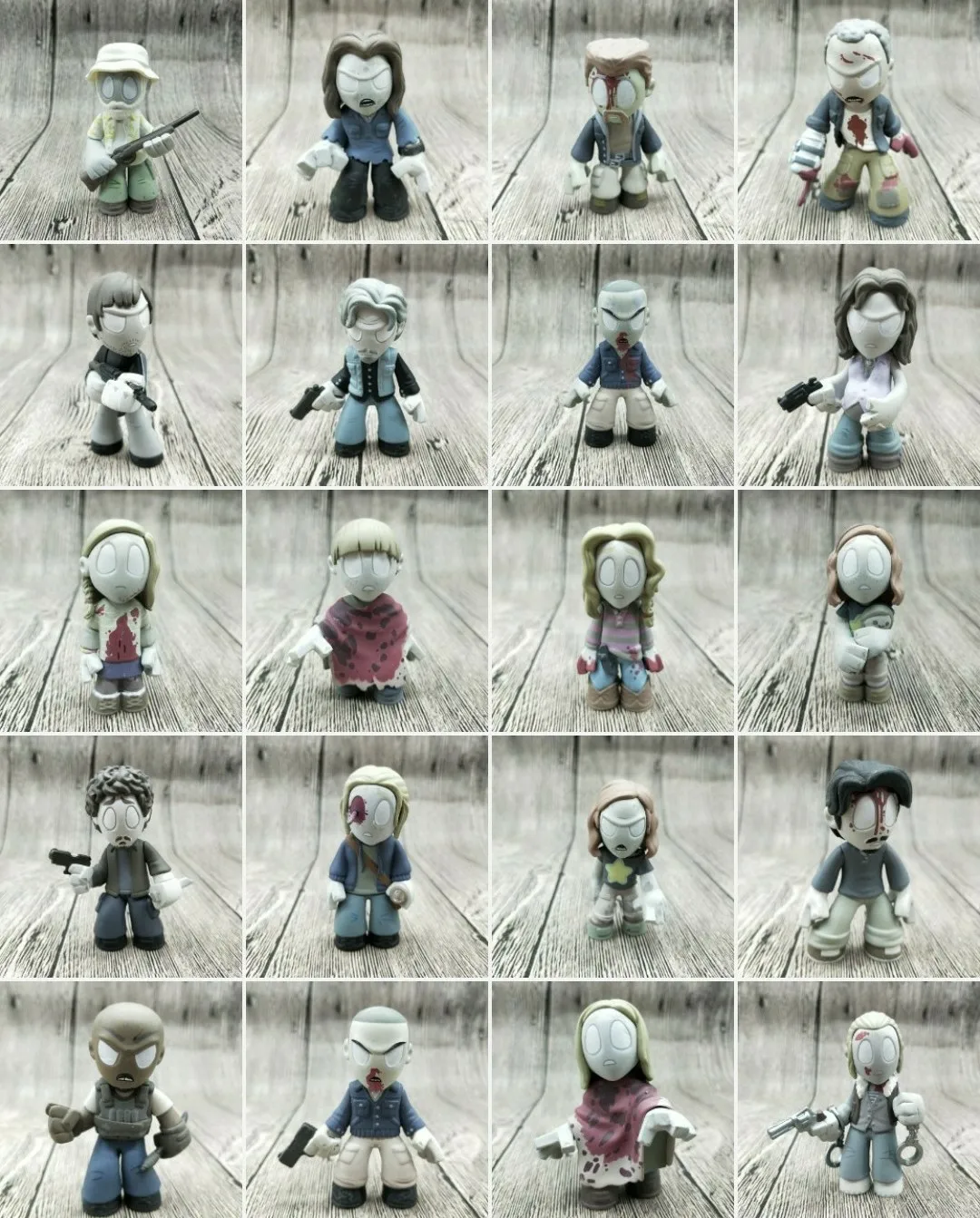 

Original Funko Mystery Minis: The Walking Dead Season 8 Dead Walker Vinyl Action Figure Collectible Model Loose Toy No Box Gifts