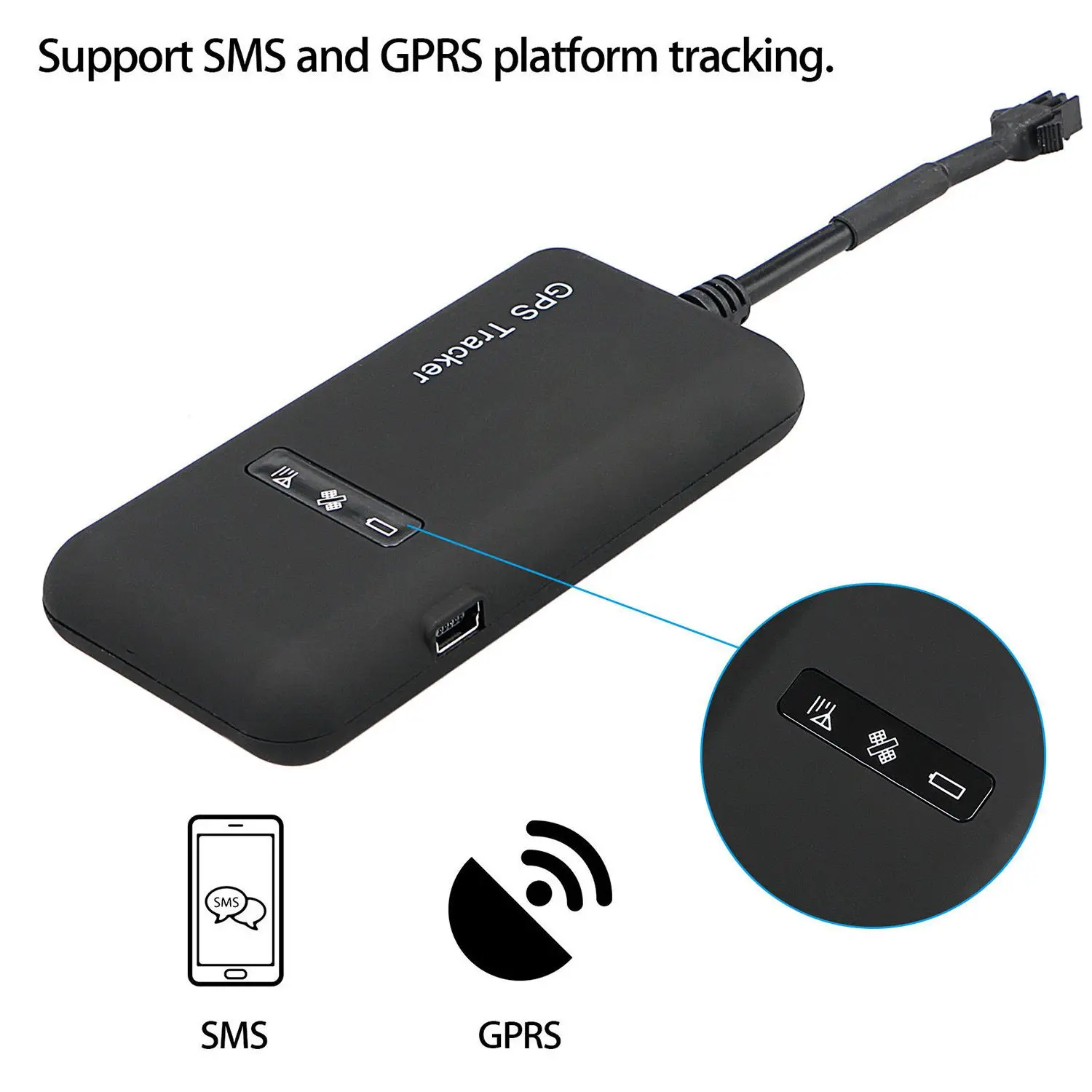  Mini Realtime GPS Auto Tracker Locator GT02 GPRS GSM Tracking Device Fahrzeug/Lkw/Van