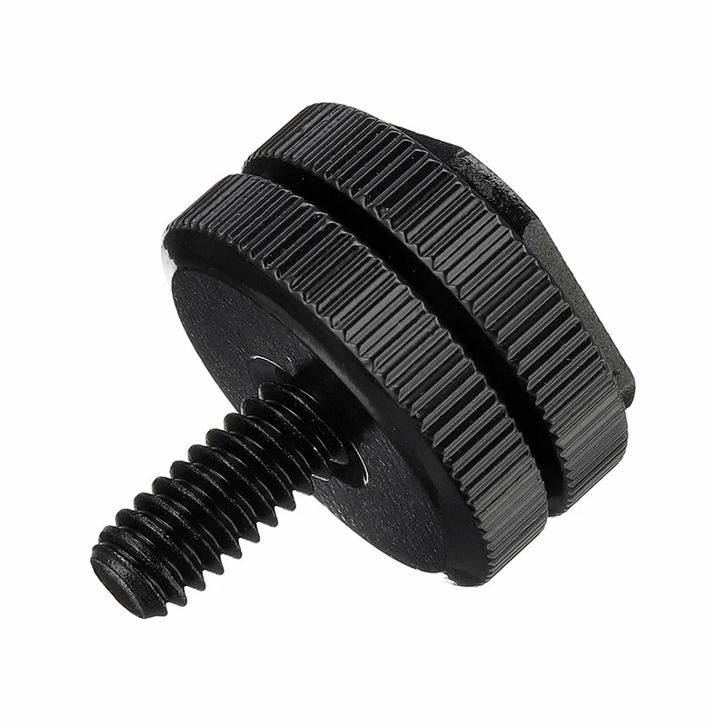 

Thumb Camera Adapter Mount Screw 1/4 Hot Dual Nuts Camera Adapter Mount For GoPro Threaded
