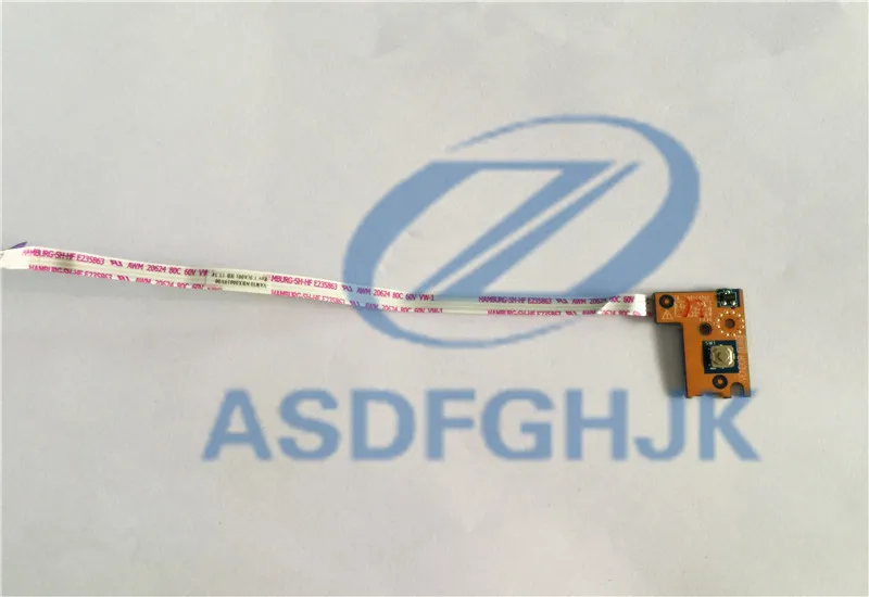 Для Dell для Inspiron 17 3521 3721 Кнопка питания на плате ВКЛ./ВЫКЛ. С кабелем vaw10 ls 9105p 100% ТЕСТ
