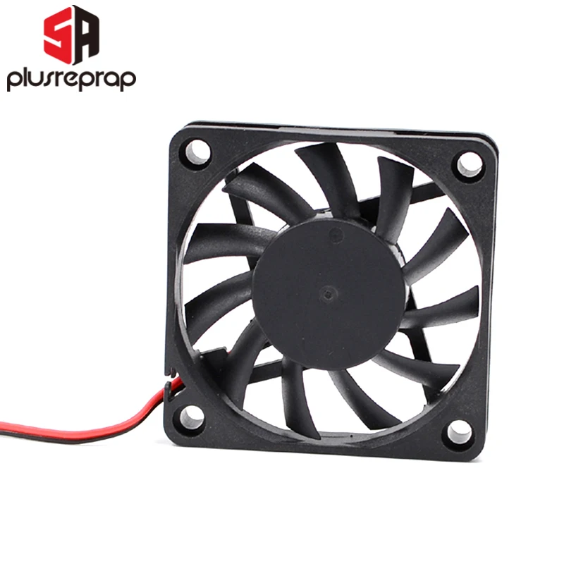 6010 DC 12V 24V 냉각 팬 Reprap 3D 프린터 부품 용 브러시리스 DC 쿨러 60x60x11mm 플라스틱 팬
