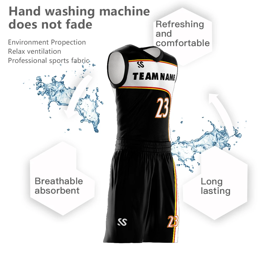 Custom Sublimated Basketball Uniforms - Casual Clothing for Men, Women,  Youth, and Children