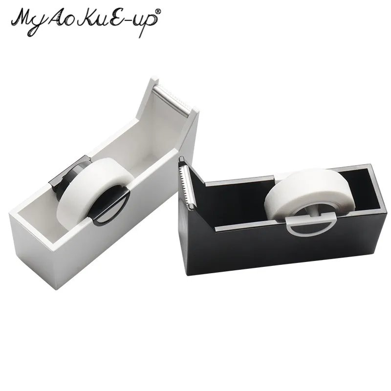 

1pcs Tape Cutter Dispenser For Eyelashes Extension Adhesive Tape Holder Plastic Holder Grafting eyelash tape cutter Makeup Tools