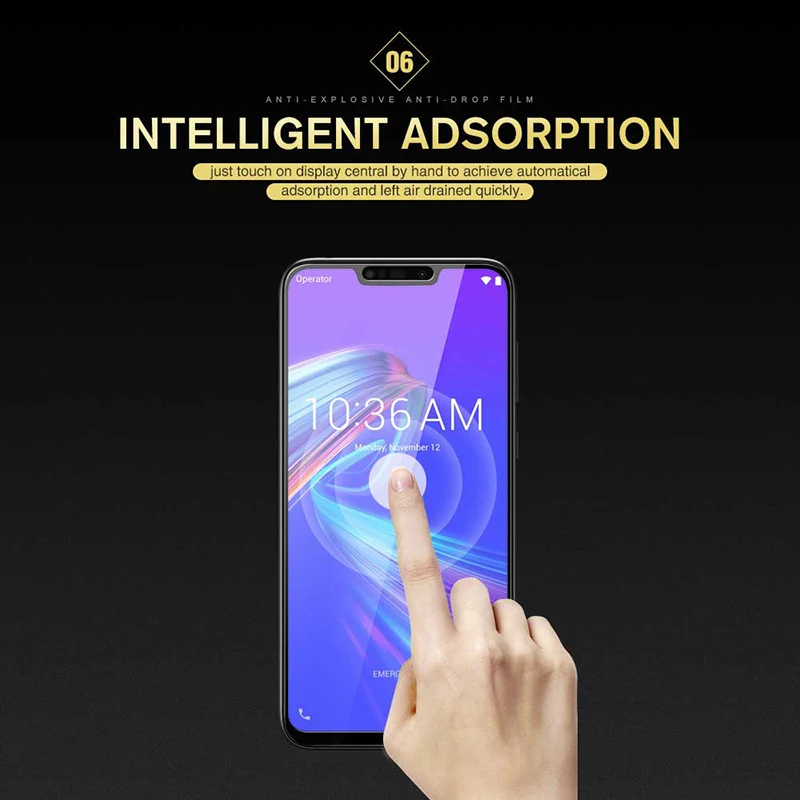 Полное покрытие закаленное стекло для Moto One Action Zoom защита экрана Motorola One E4 G5S G6 P30 Play E6 Plus G7 защитное стекло