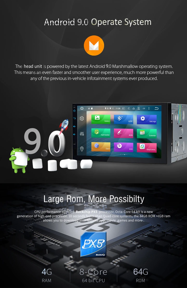 Top 7" 4+64G RAM Android 9.0 System Car Radio Tape Recorder For Mercedes-benz B200 W169M W245 W639 A160 Octa Core GPS BT Music SWC 3