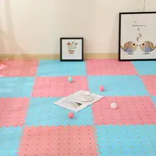 6/9/12/15/18/25 шт. 300X300X10 мм половые коврики пены Детский пазл шить коврик утолщение EVA детский коврик для ползания