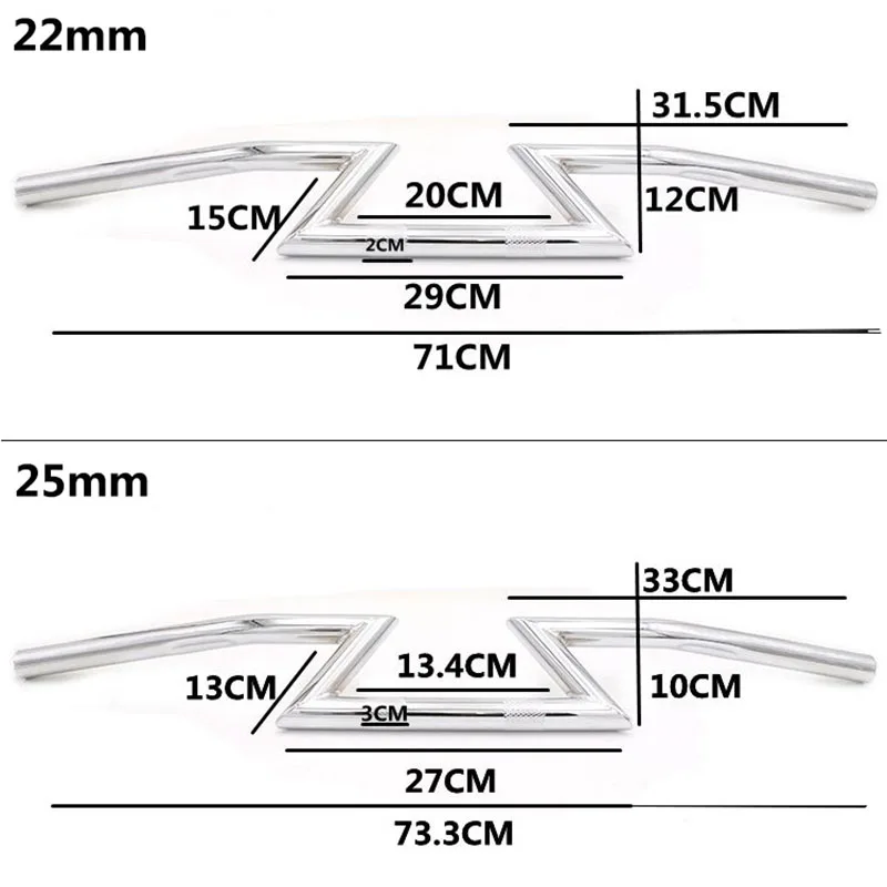 Для Harley Sportster Cruiser XL 883 1200 мотоцикл принц Чоппер 7/8 &quot22 мм 1&quot 25 ручка стойка руля Z