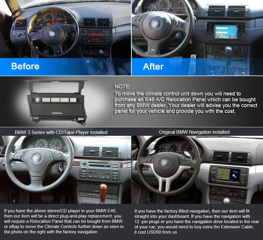 Sale Erisin ES7346B 2 din Android 8.0 OBD 4GB RAM Car DVD GPS DAB for BMW E46 GPS Radio BT 10 Sale Erisin ES7346B 2 din Android 8.0 OBD 4GB RAM Car DVD GPS DAB for BMW E46 GPS Radio BT 10