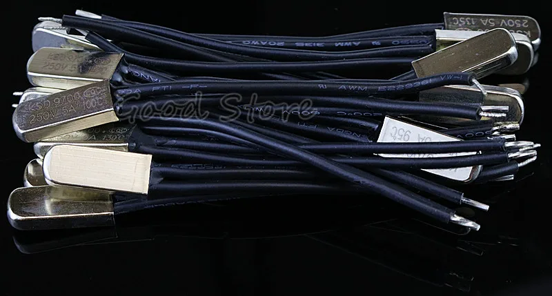 1 шт. NC KSD9700 250 В 5A 40 ~ 155 градусов биметаллический дисковый переключатель
