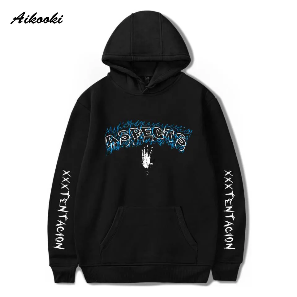 

Aikooki Aspects Xxxtentacion Rip Hoodie Man Rapper Fans Sweatshirt Autumn Spring Warm Hip Hop Boys Rap Hoodies For Male/female